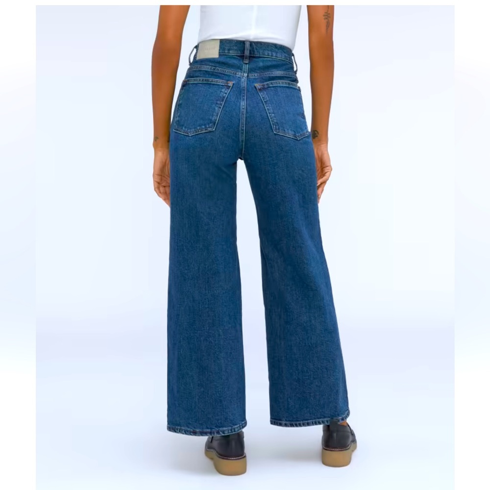Everlane Way High Sailor Jean 30 R Deep Blue